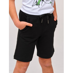 Шорти 112423 чорні (двонитка) "Весняна база" 2