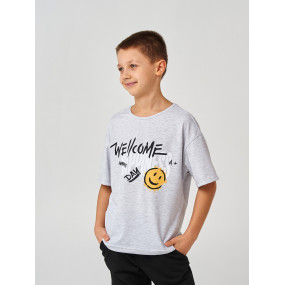 Футболка 110739 меланж (стрейч кулір) "Весняна база" 2