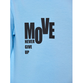 Лонг 114137 блакитний (стрейч кулір) "Весняна база" 2