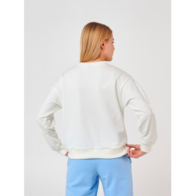 Джемпер 116615 молоко (двонитка) "Весняна колекція" 2