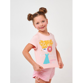 Футболка 110729 рожевий (стрейч кулір) "Весняна база" 2