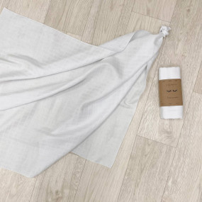 Пелюшка білий муслін, 100х75 см 2