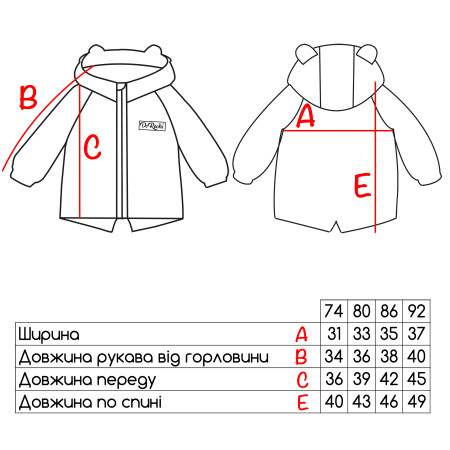 Деми куртка Розовые цветы (на хлопковой подкладке)