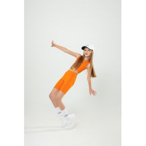 Велосипедки МОНІКА помаранчеві (стрейч кулір) ТМ NEWGEN 2