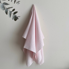 Пеленка розовый муслин, 100х75 см 2