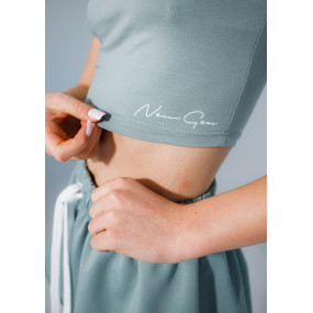 Комплект ВАЛЕНСІЯ м'ята (стрейч кулір, двонитка) ТМ NEWGEN 2