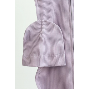 Євро-пелюшка Strip бузок на блискавці з шапочкою 2