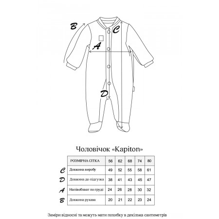 Чоловічок "Kappi" молочний (капітон)