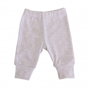 Комплект 2419 беж меланж (боді літо, штанці), легка 100% бавовна 2