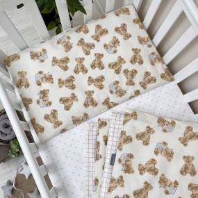 Змінна постіль - Плюшеві ведмедики (3 пр.) "Baby Mix" 2