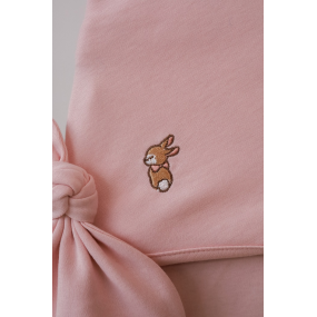 Євро-пелюшка Purl зайчик на липучці з шапочкою 2