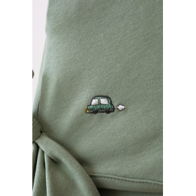 Євро-пелюшка Purl машинка на липучці з шапочкою 2