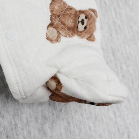 Комбінезон 241901 ведмежатка (стьобаний муслін)