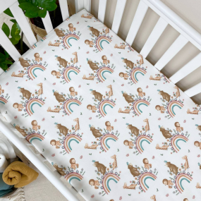 Простынь на резинке "Велогонщик" (поплин) 60х120см 2