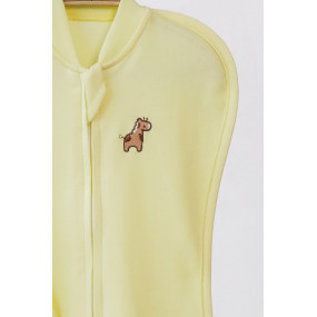 Євро-пелюшка Purl жирафа на блискавці з шапочкою 2