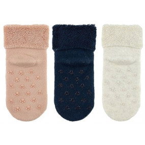 Шкарпетки 10440 Совуні - 3 пари (махра стопери) Bross 2