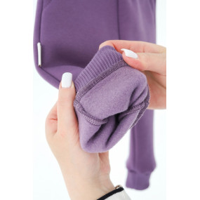 Штани "Brave" аметист (на флісі) тринитка начіс 2