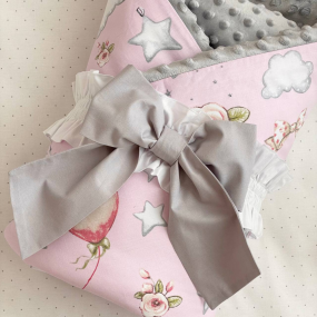 Плед-конверт КУКОЛКИ со съёмным одеялом (с утеплителем), 100х80 2