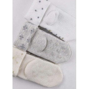 Шкарпетки 14899 Snow - 3 пари (махра стопери) Bross 2