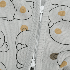 Комбінезон 2315813 сір.малюнок (начіс) відкрита ніжка 2