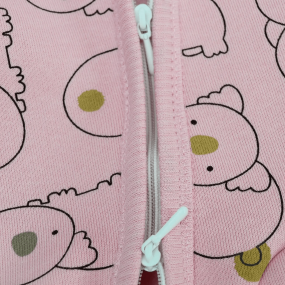 Комбінезон 2315813 рож.малюнок (начіс) відкрита ніжка 2