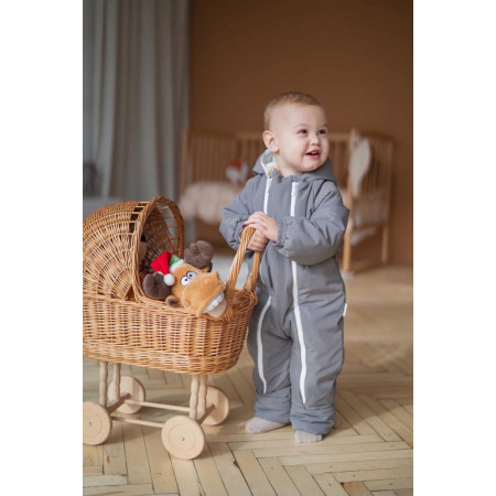 Комбінезон "Active" сірий (демі) відкрита ніжка