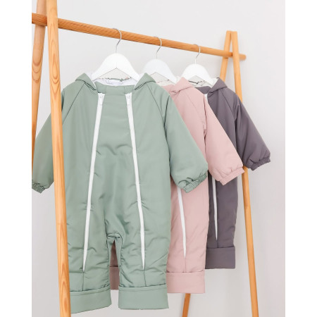 Комбінезон "Active" сірий (демі) відкрита ніжка