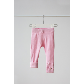 Штани-повзуни Berry рожеві (рубчик) 2