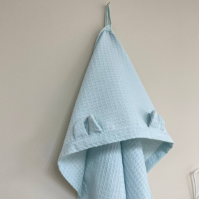 Рушник-куточок айс вафля дитячий, 90х100 см 2