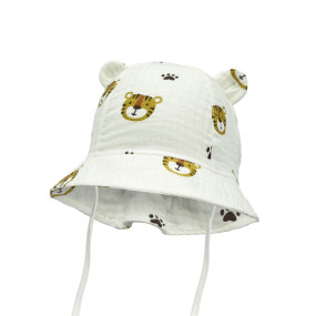 Панама "Івасик" В АСОРТИМЕНТІ (муслін) на зав'язках 2