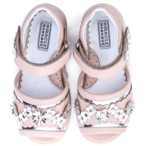 Сандалі 1017 беж для дівчинки (натуральна шкіра) 2