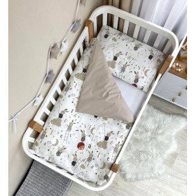 Змінний комплект - Зайці на сходинках біжать (3 шт.) "Baby Mix" 2