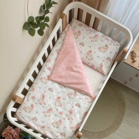 Змінна постіль - Єдиноріжки (3 пр.) "Baby Mix" стандарт/овал 2