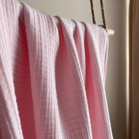 Плед MSonya троянда (муслін) без бахроми, 100х80 см 2