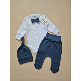 Комплект 13046 "Style Boy" (боді, повзунки, шапочка), 100%