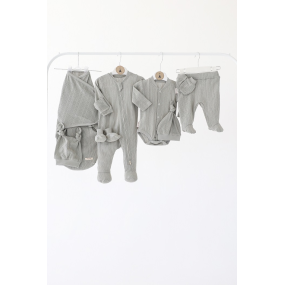 Набір Azhur сизий (ажурна бавовна) на літню виписку 2