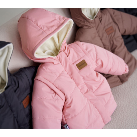 Куртка Super Jacket пудра (демі) трансформується в жилет