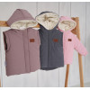 Куртка Super Jacket пудра (демі) трансформується в жилет