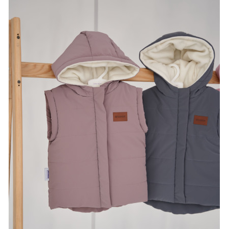 Куртка Super Jacket коричнева (демі) трансформується в жилет
