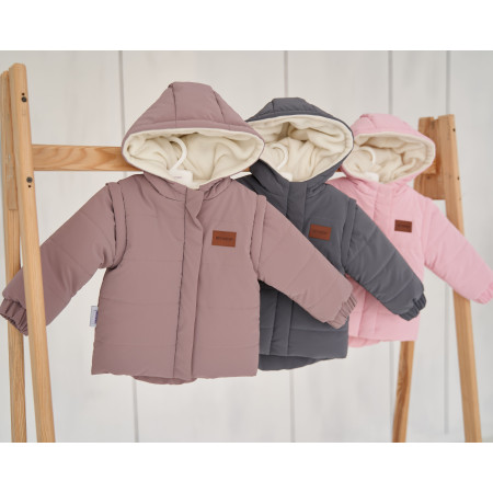 Куртка Super Jacket коричнева (демі) трансформується в жилет