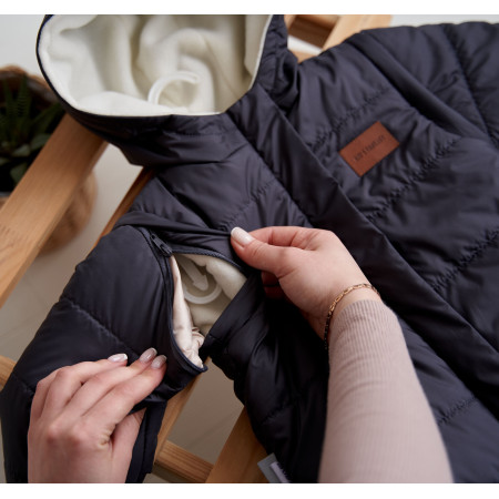 Куртка Super Jacket коричнева (демі) трансформується в жилет