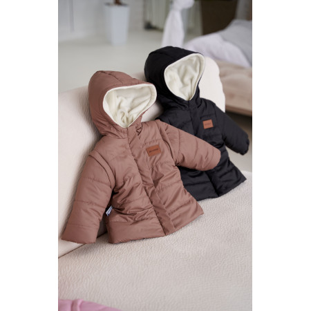Куртка Super Jacket коричнева (демі) трансформується в жилет