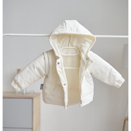 Куртка Super Jacket молочна (демі) трансформується в жилет