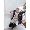Куртка Super Jacket чорна (демі) трансформується в жилет