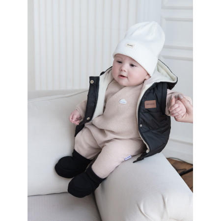 Куртка Super Jacket чорна (демі) трансформується в жилет