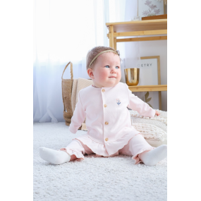 Набір "Doria" Квітки (боді, штанці, кофтинка) зростаючий 2