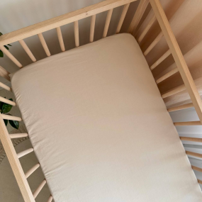 Простирадло "Mushka" мокко (варена бавовна) 60х120см 2