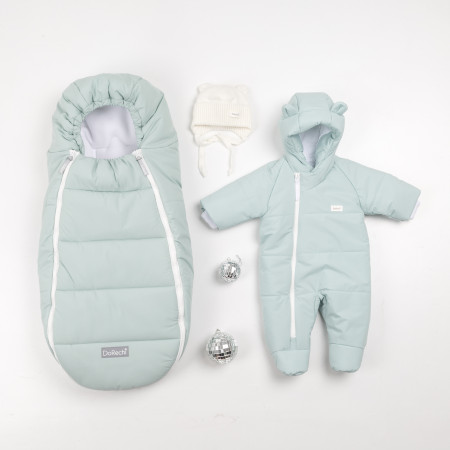 Конверт Baby XS фліс м'ята (2071 F) зима