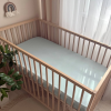 Простирадло "Mushka" м'ята (варена бавовна) 60х120см