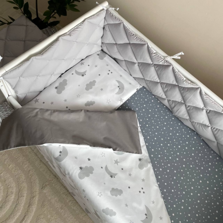 Змінний комплект - Хмаринки сірі (3 пр.) "Baby Mix"